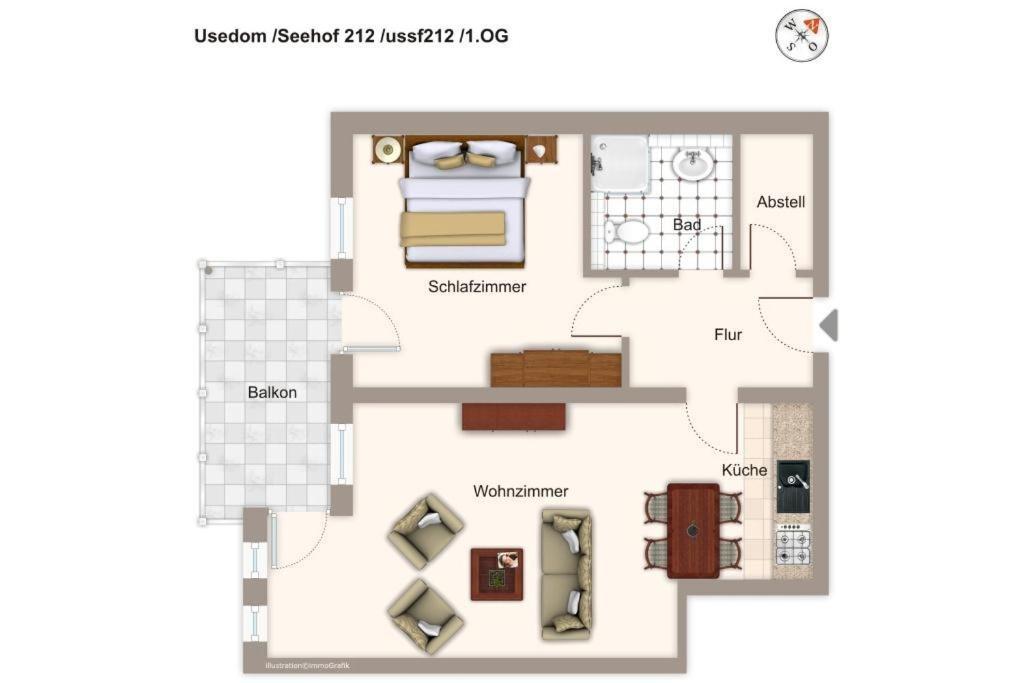 Seehof Seehof 212 Heringsdorf  Esterno foto